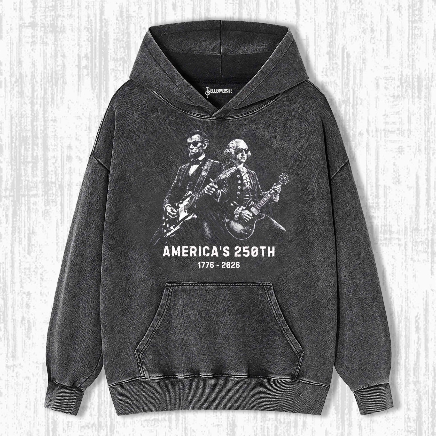FUNNY GEORGE WASHINGTON HOODIE