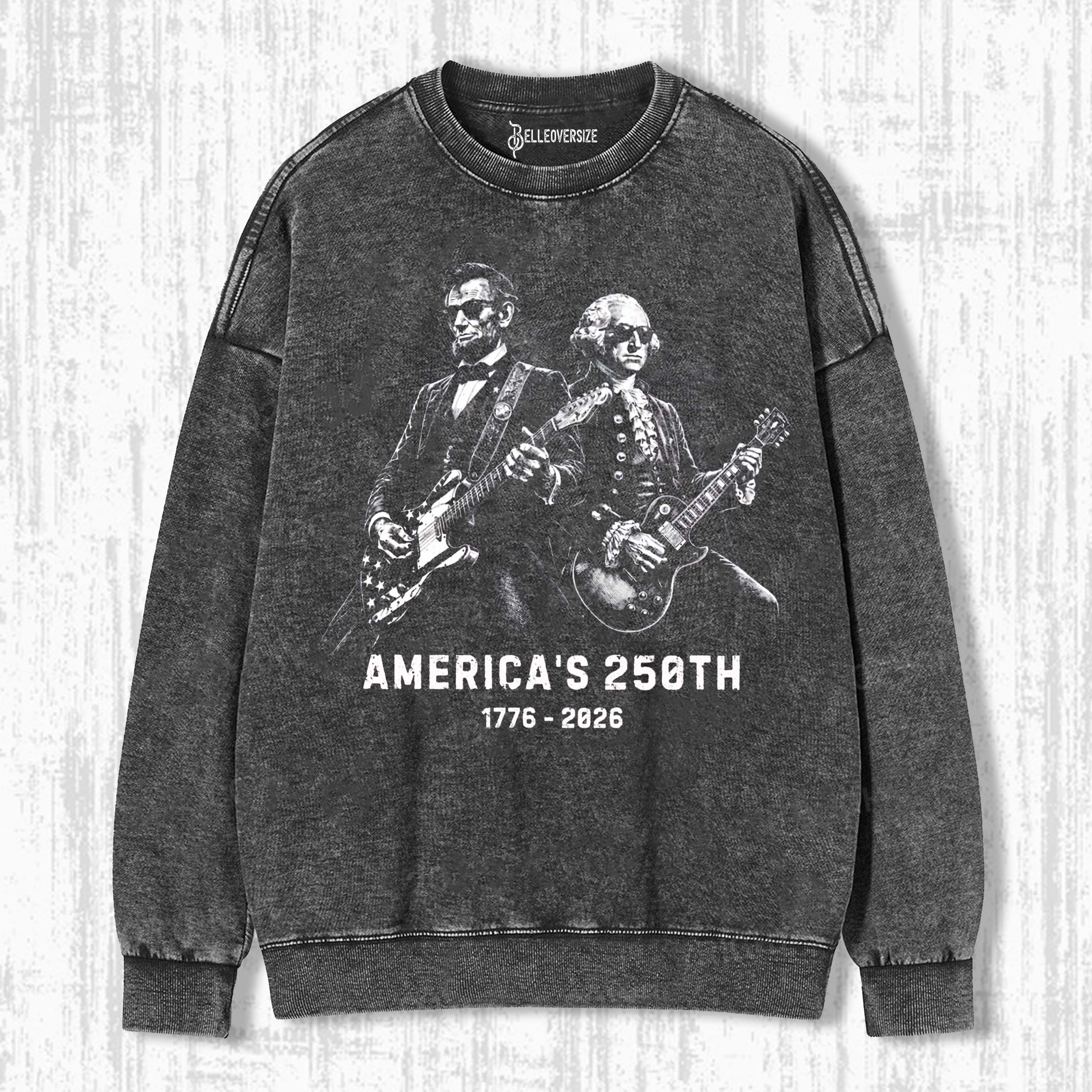 FUNNY GEORGE WASHINGTON SWEATSHIRTS