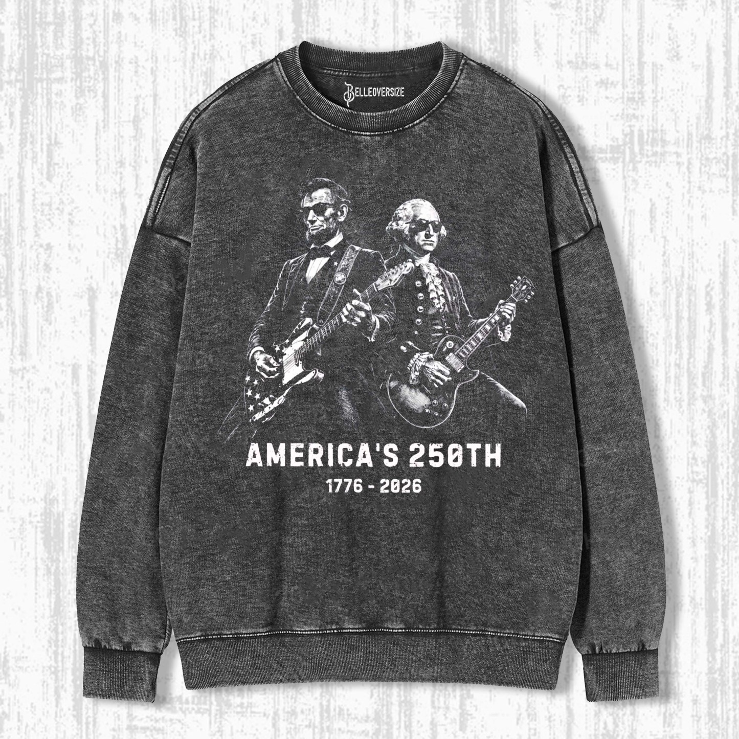 FUNNY GEORGE WASHINGTON SWEATSHIRTS