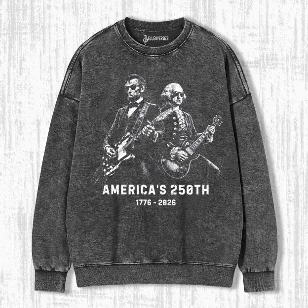 FUNNY GEORGE WASHINGTON SWEATSHIRTS