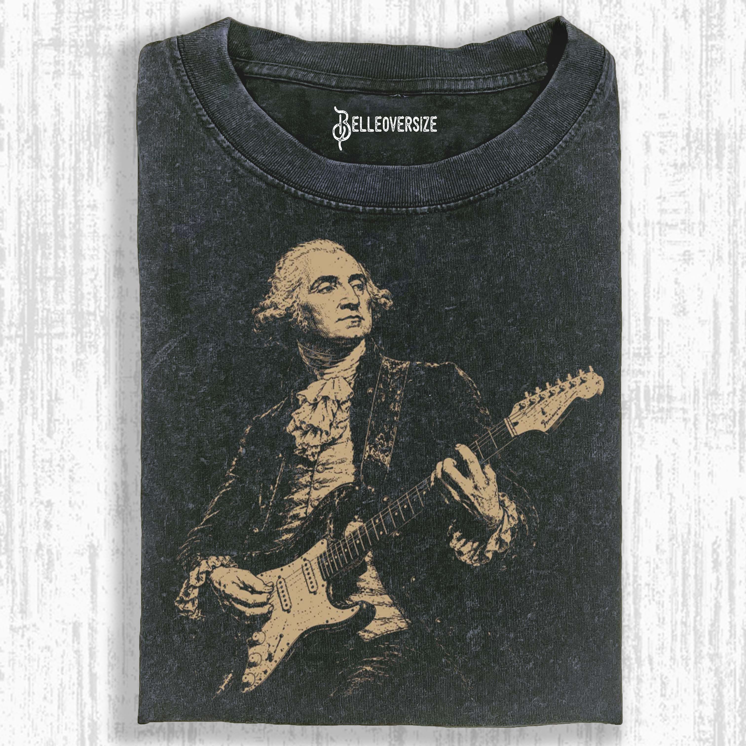 FUNNY GEORGE WASHINGTON T-SHIRT