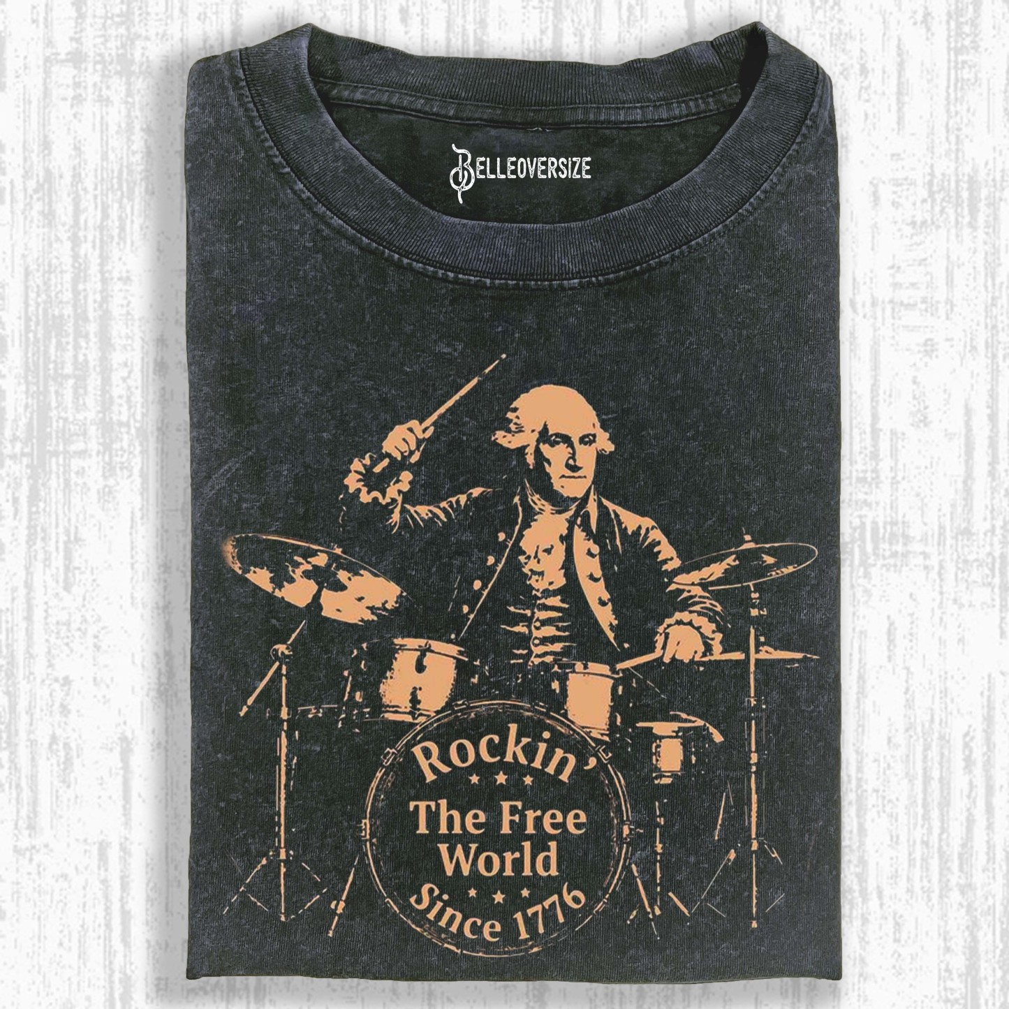 FUNNY GEORGE WASHINGTON T-SHIRT