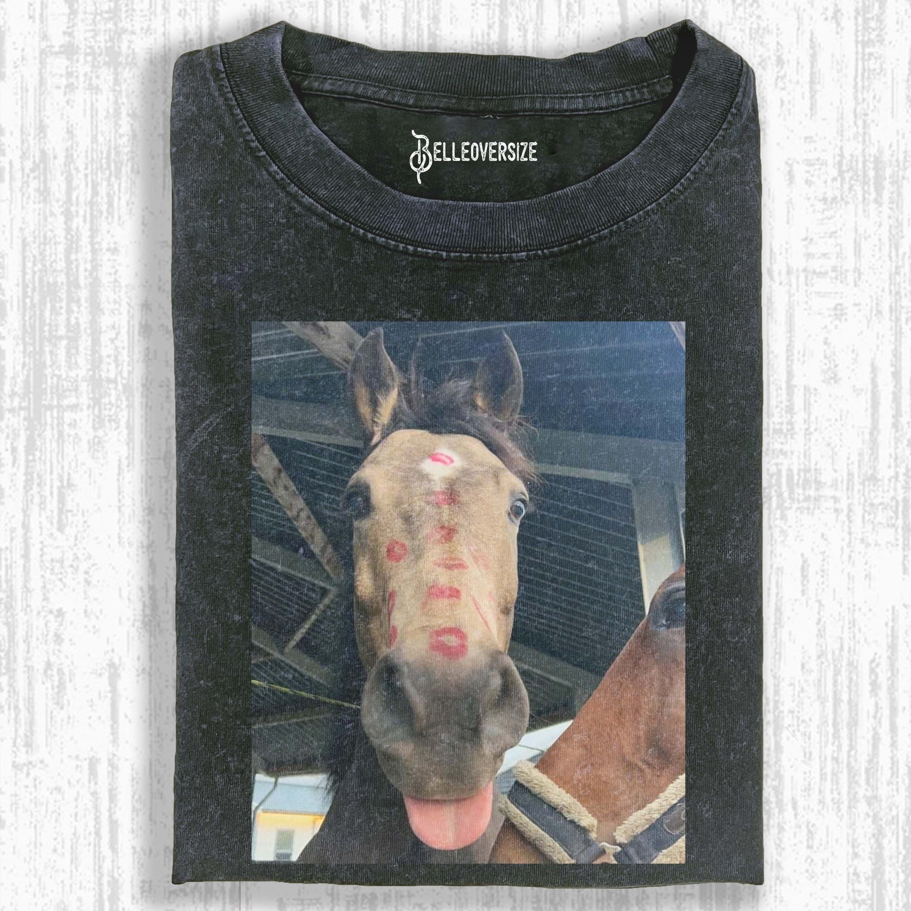 FUNNY HORSE T-SHIRT