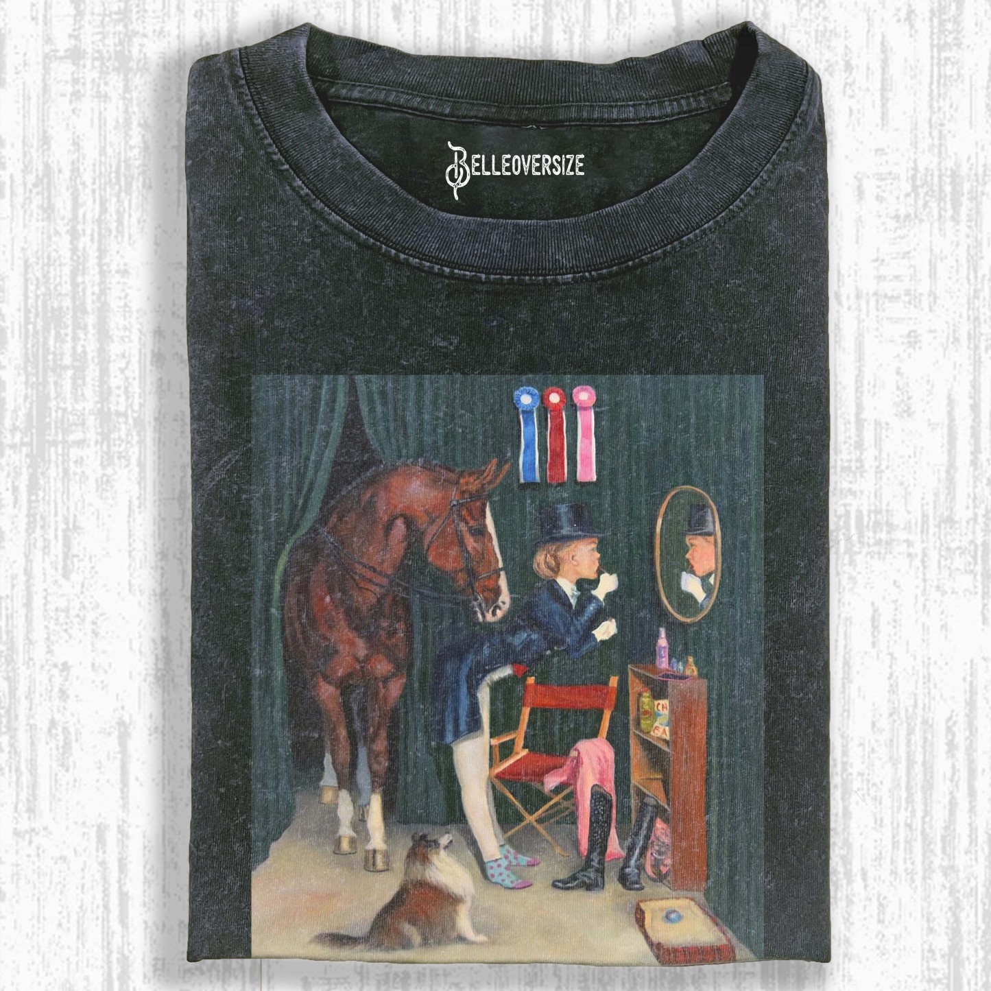 FUNNY HORSE T-SHIRT