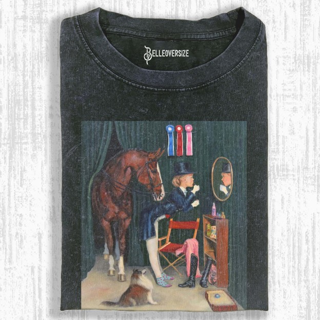 FUNNY HORSE T-SHIRT