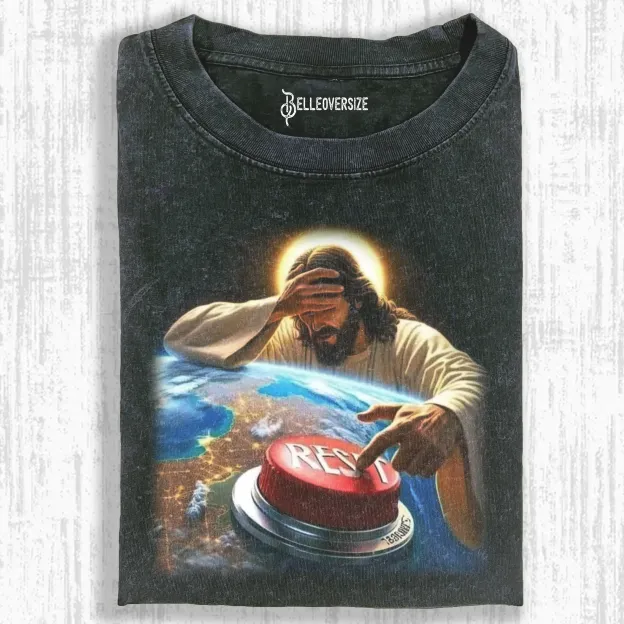 FUNNY JESUS  T-SHIRT