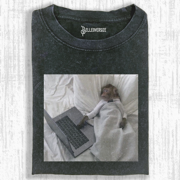 FUNNY MONKEY T-SHIRT 