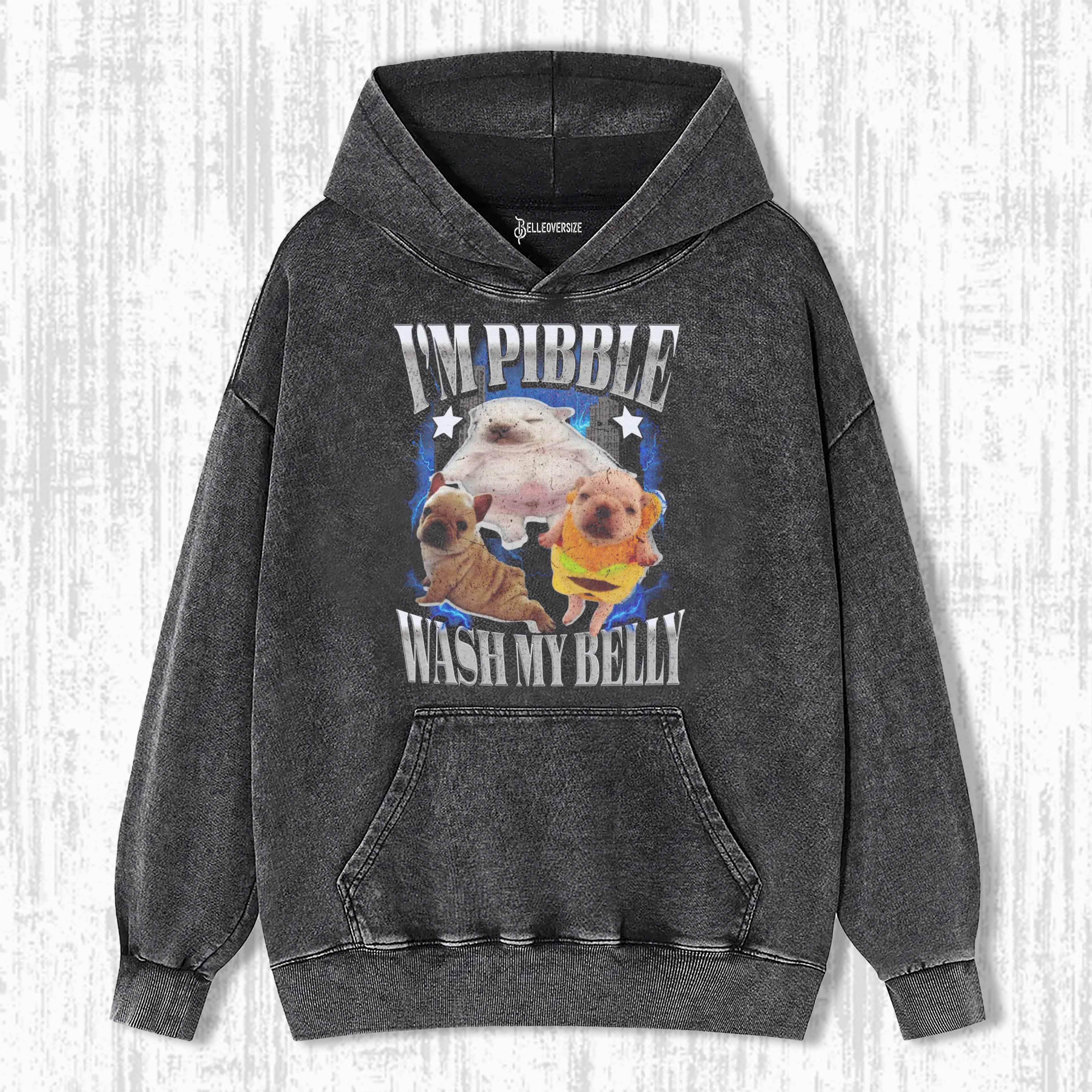 FUNNY PIBBLE HOODIE