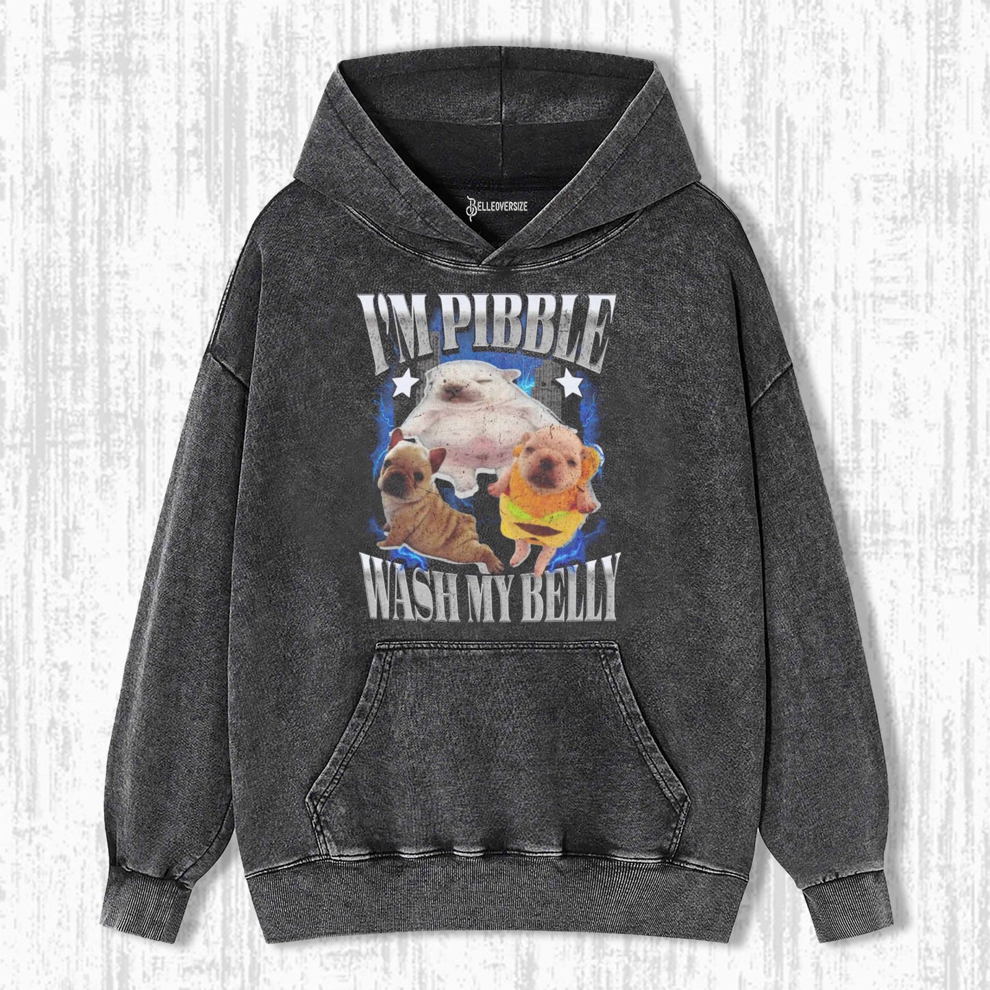 FUNNY PIBBLE HOODIE