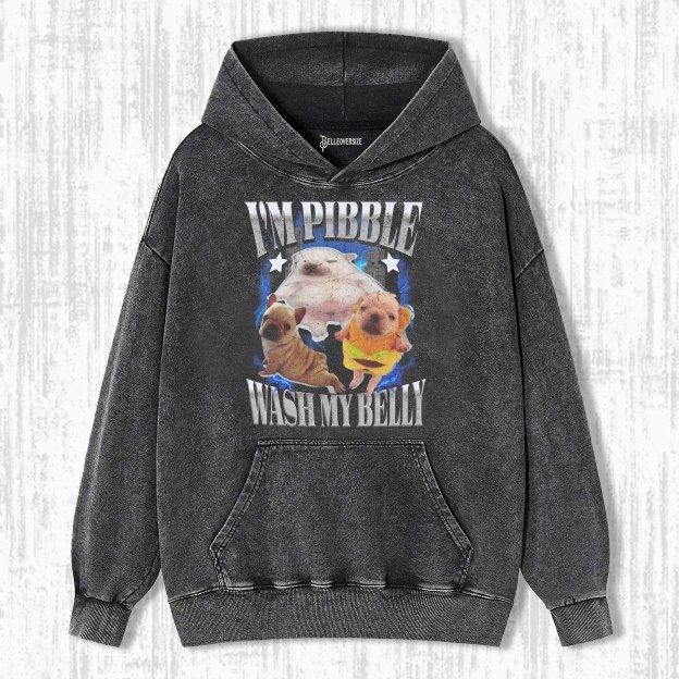 FUNNY PIBBLE HOODIE
