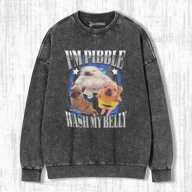 FUNNY PIBBLE SWEATSHIRTS