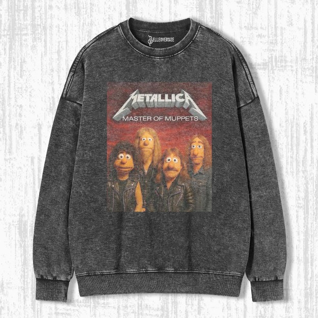 FUNNY PUPPET ROCK BAND SWEATSHIRTS
