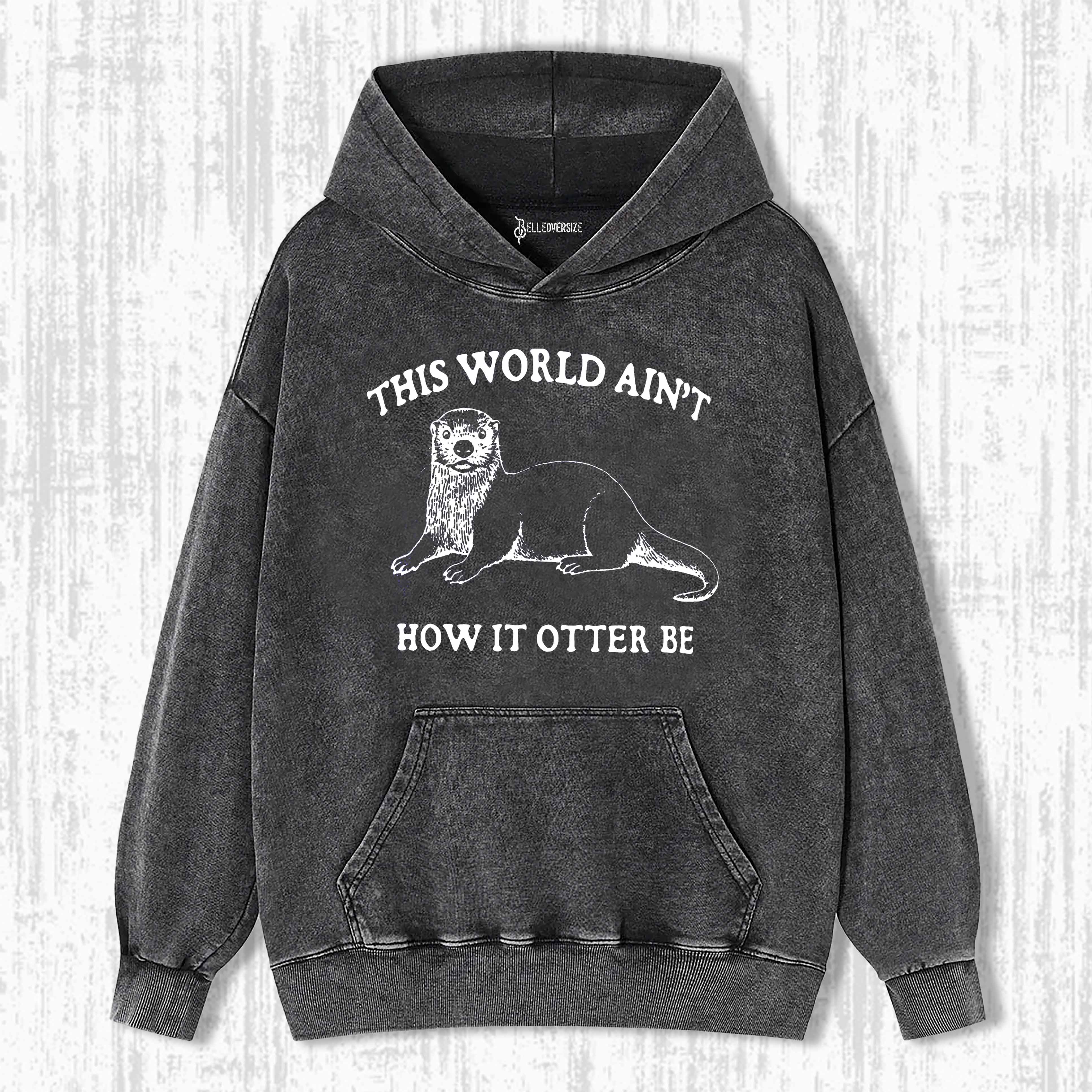 FUNNY SEA OTTERS MEME HOODIE