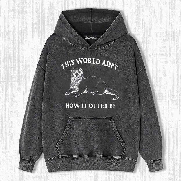 FUNNY SEA OTTERS MEME HOODIE