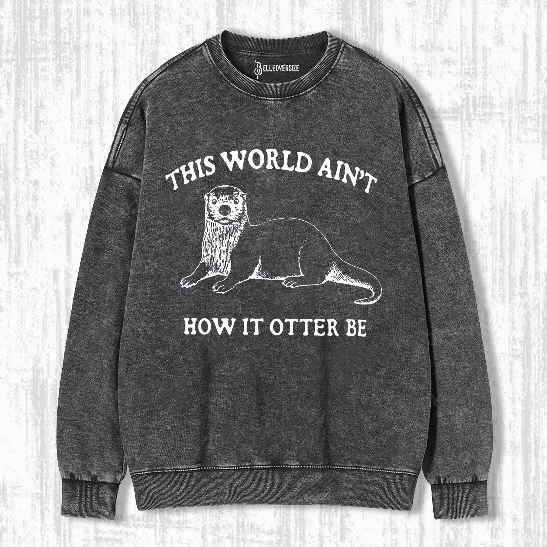 FUNNY SEA OTTERS MEME SWEATSHIRTS