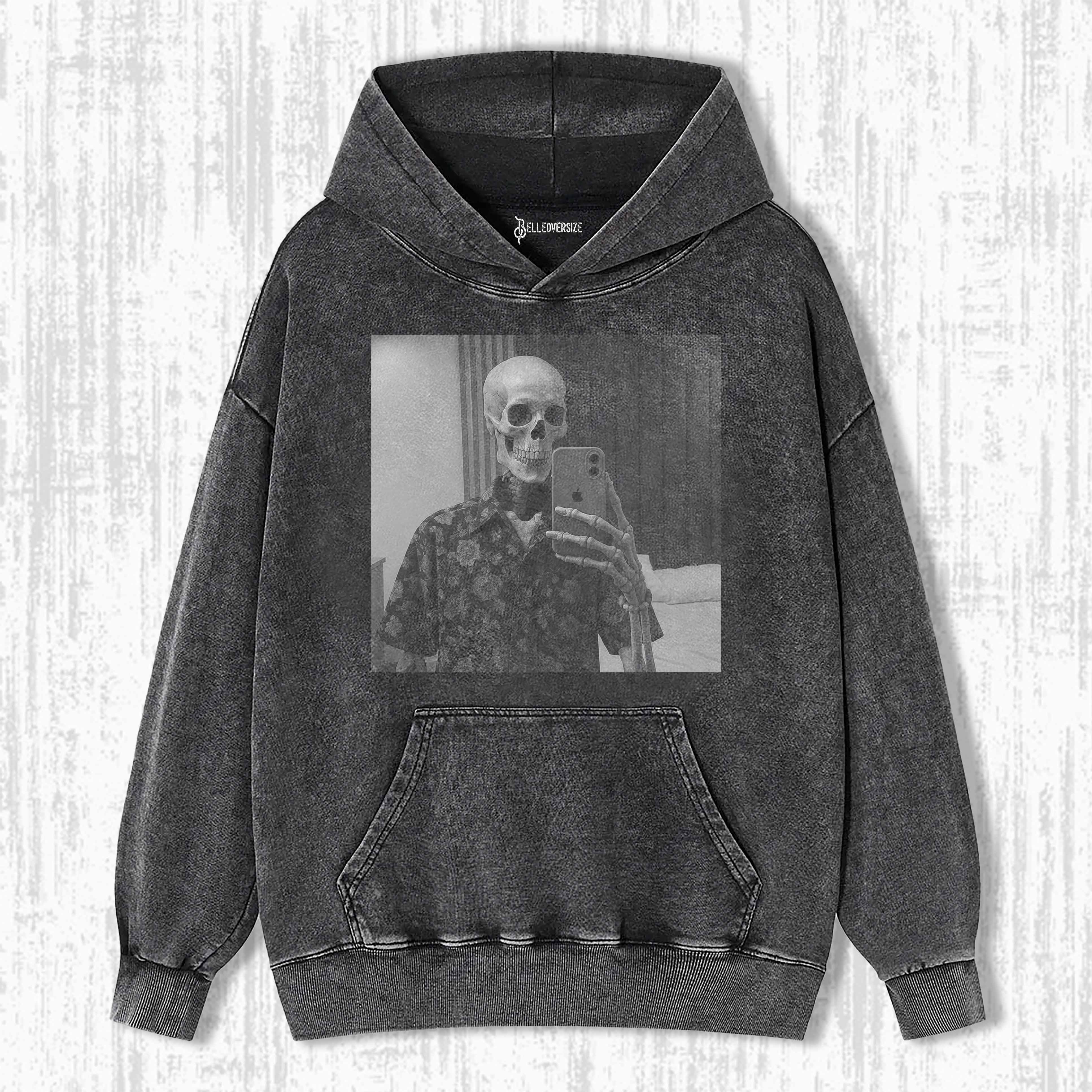 FUNNY SKELETON HOODIE 