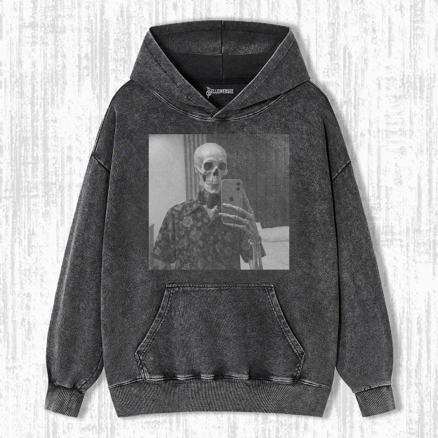 FUNNY SKELETON HOODIE 