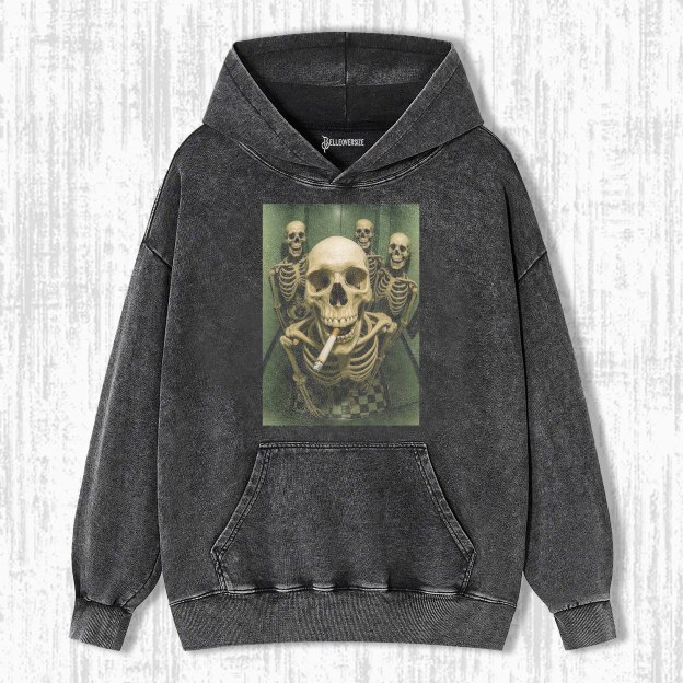 FUNNY SKELETON HOODIE 