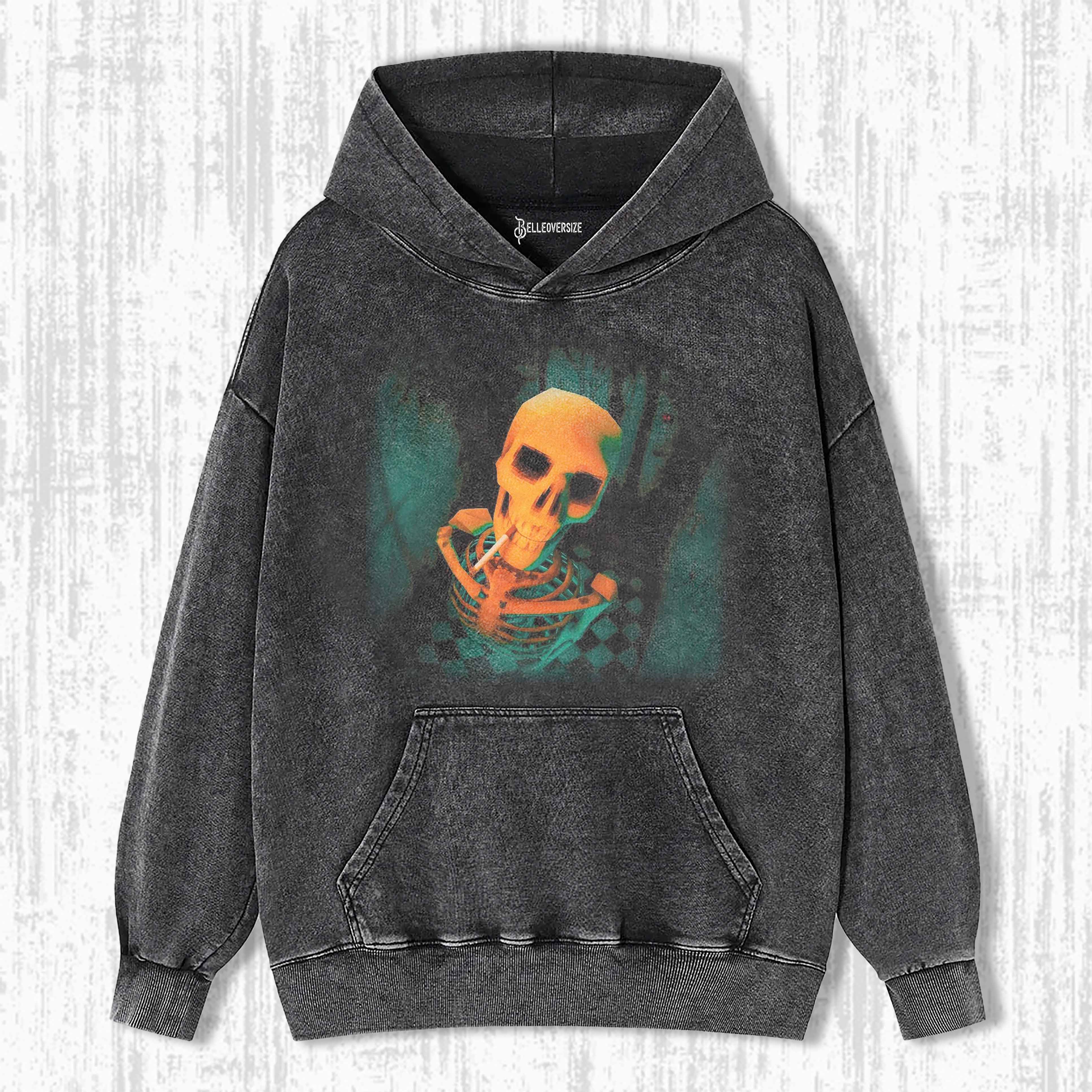 FUNNY SKELETON HOODIE 