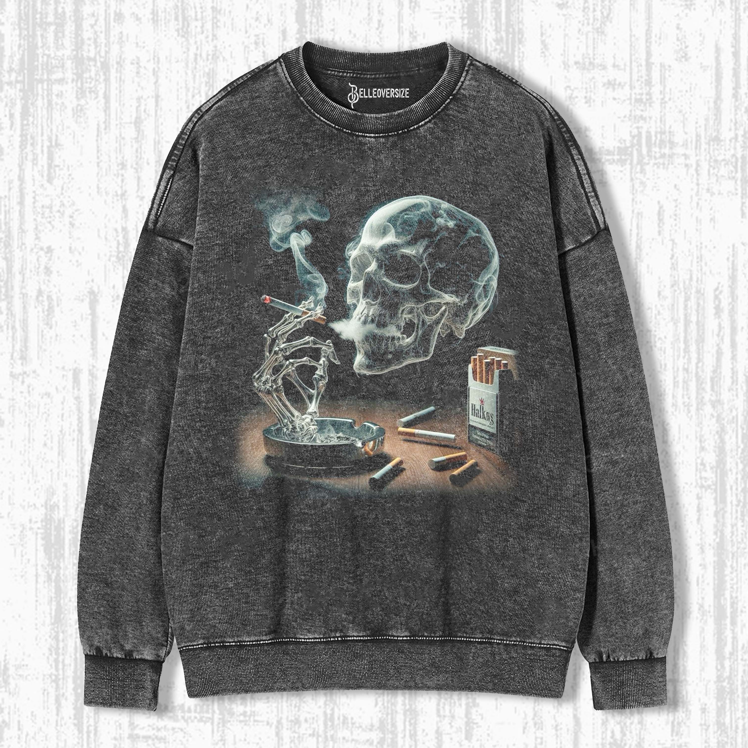 FUNNY SKELETON SWEATSHIRTS 