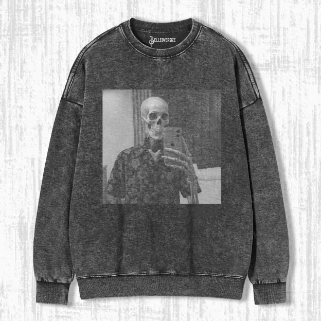 FUNNY SKELETON SWEATSHIRTS 