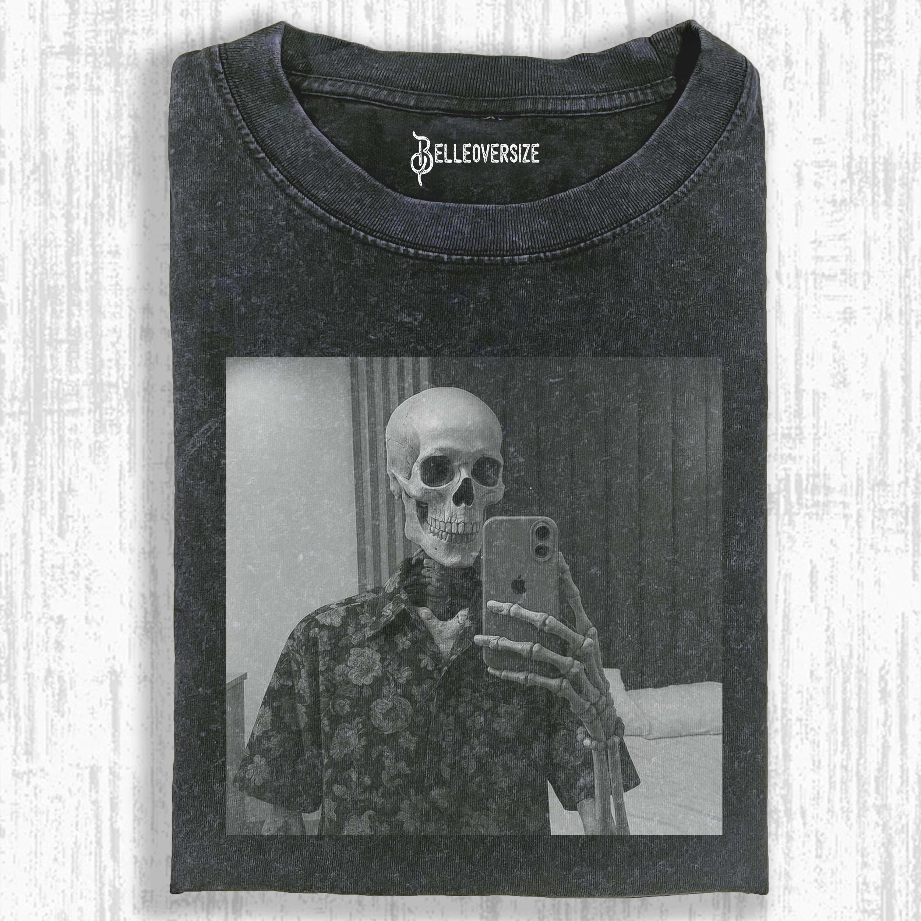 FUNNY SKELETON T-SHIRT 