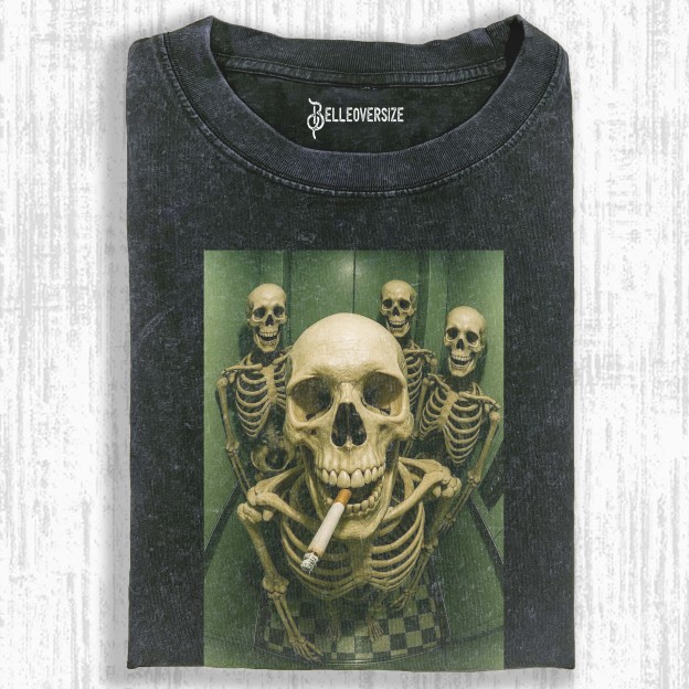 FUNNY SKELETON T-SHIRT 