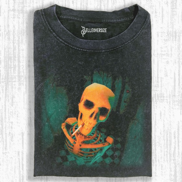 FUNNY SKELETON T-SHIRT 