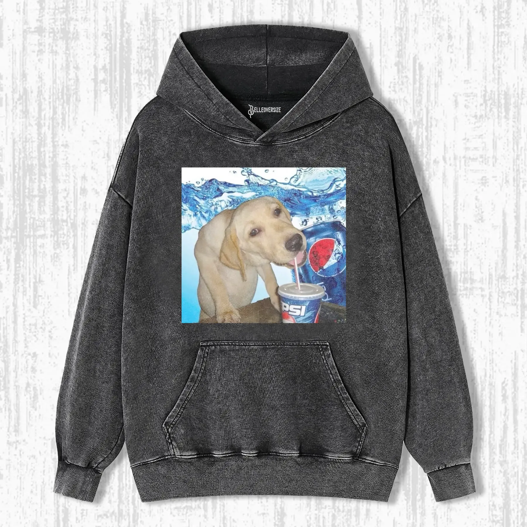 FUNNY THIRSTY DOG HOODIE