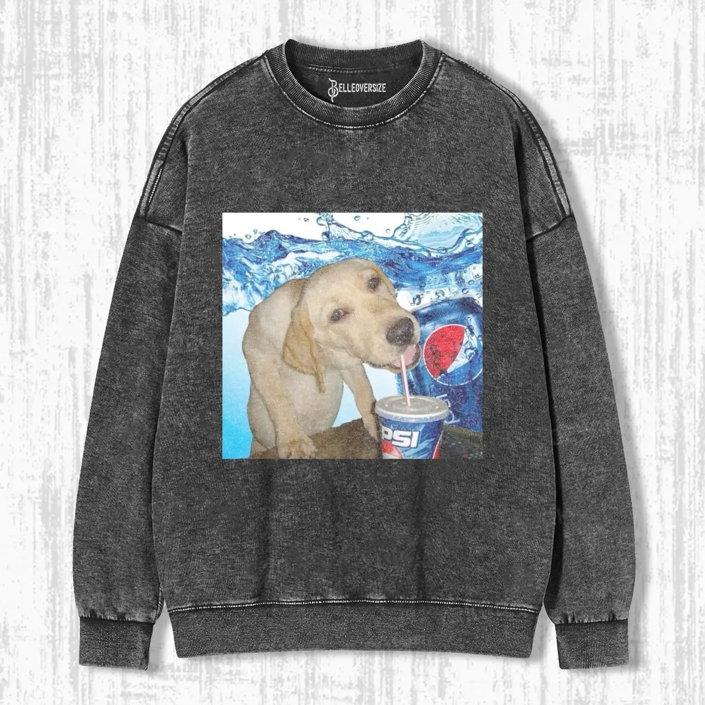 FUNNY THIRSTY DOG SWEATSHIRTS