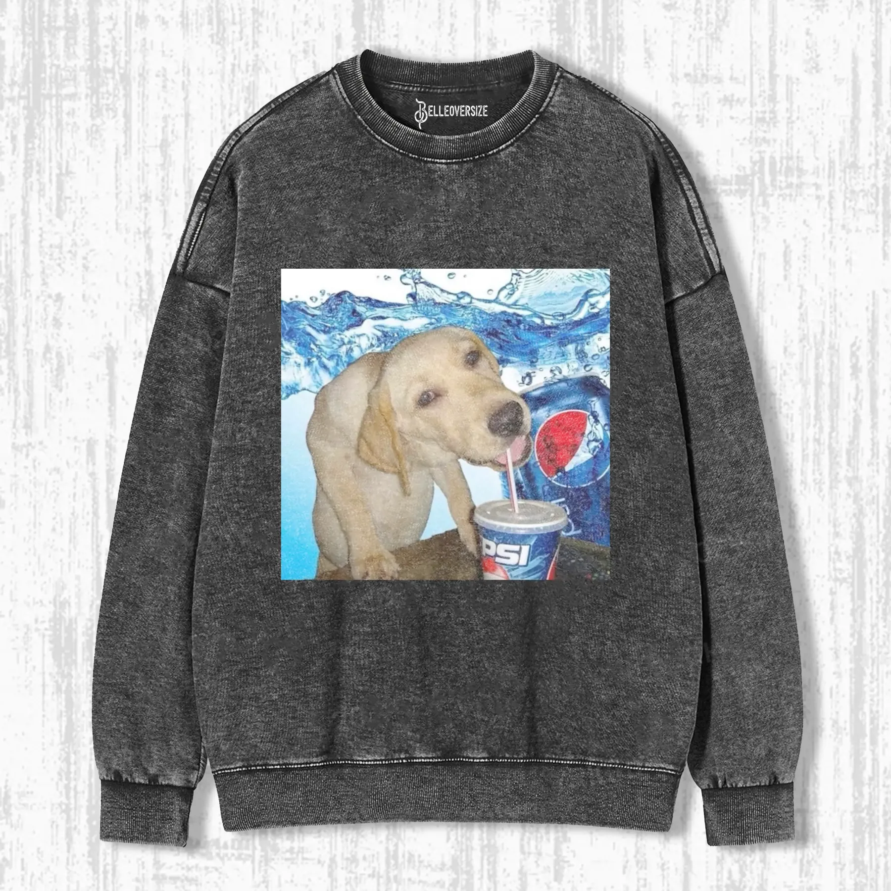 FUNNY THIRSTY DOG SWEATSHIRTS