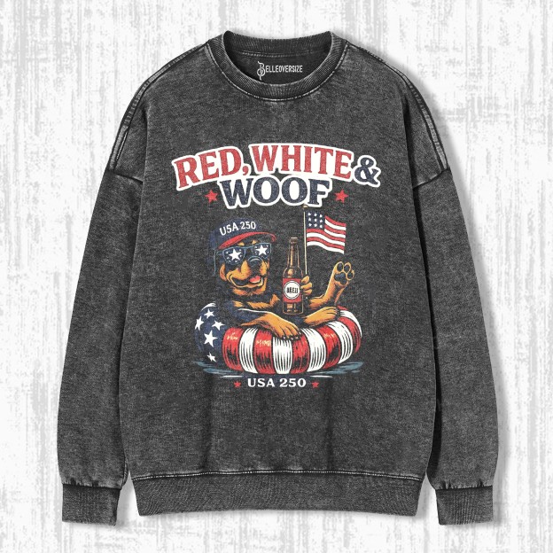 FUNNY USA DOG SWEATSHIRTS