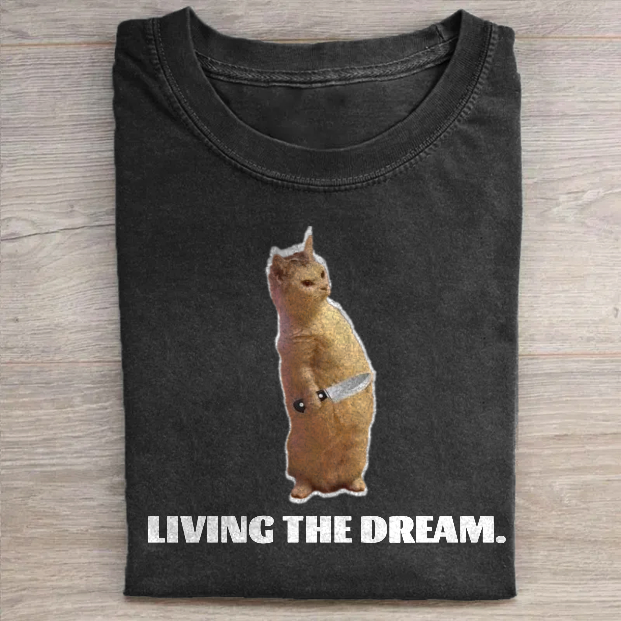 WACKY CAT T-SHIRT