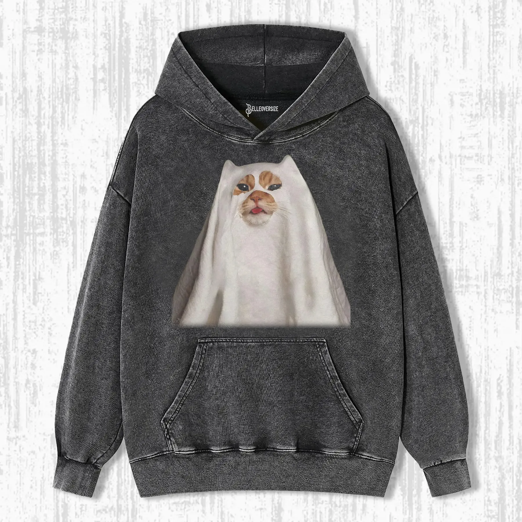 GHOST KITTEN HOODIE