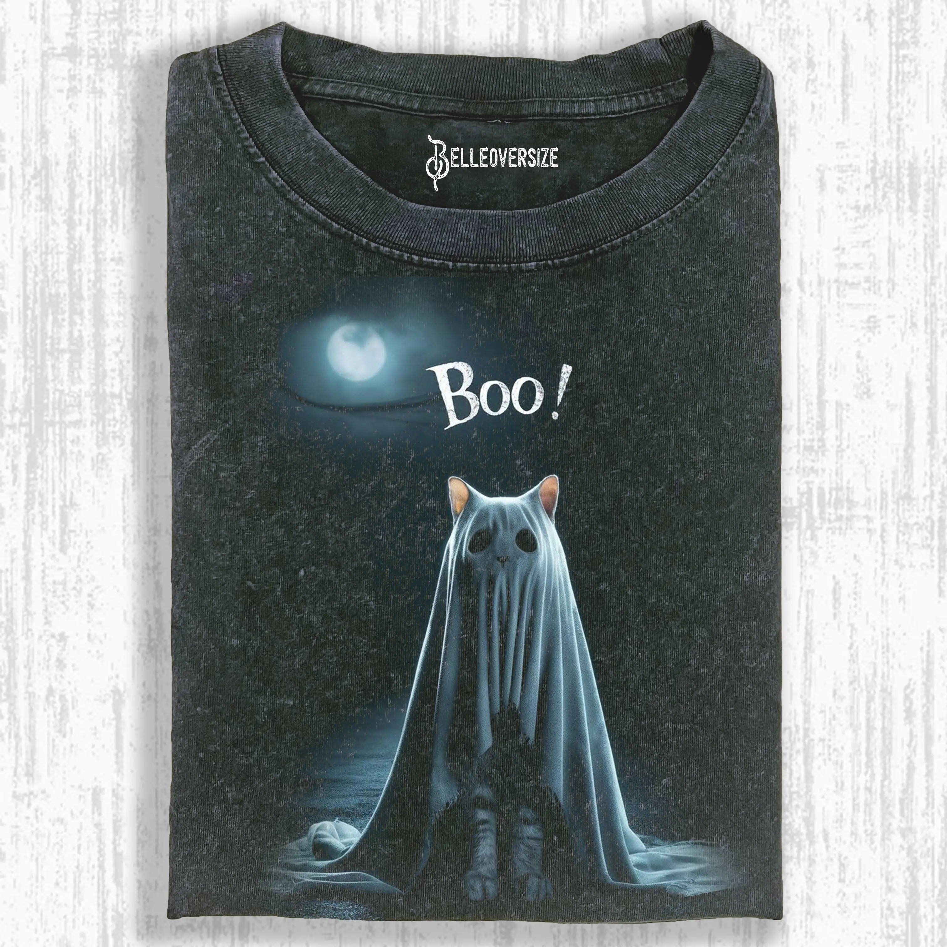 GHOST KITTEN  T-SHIRT