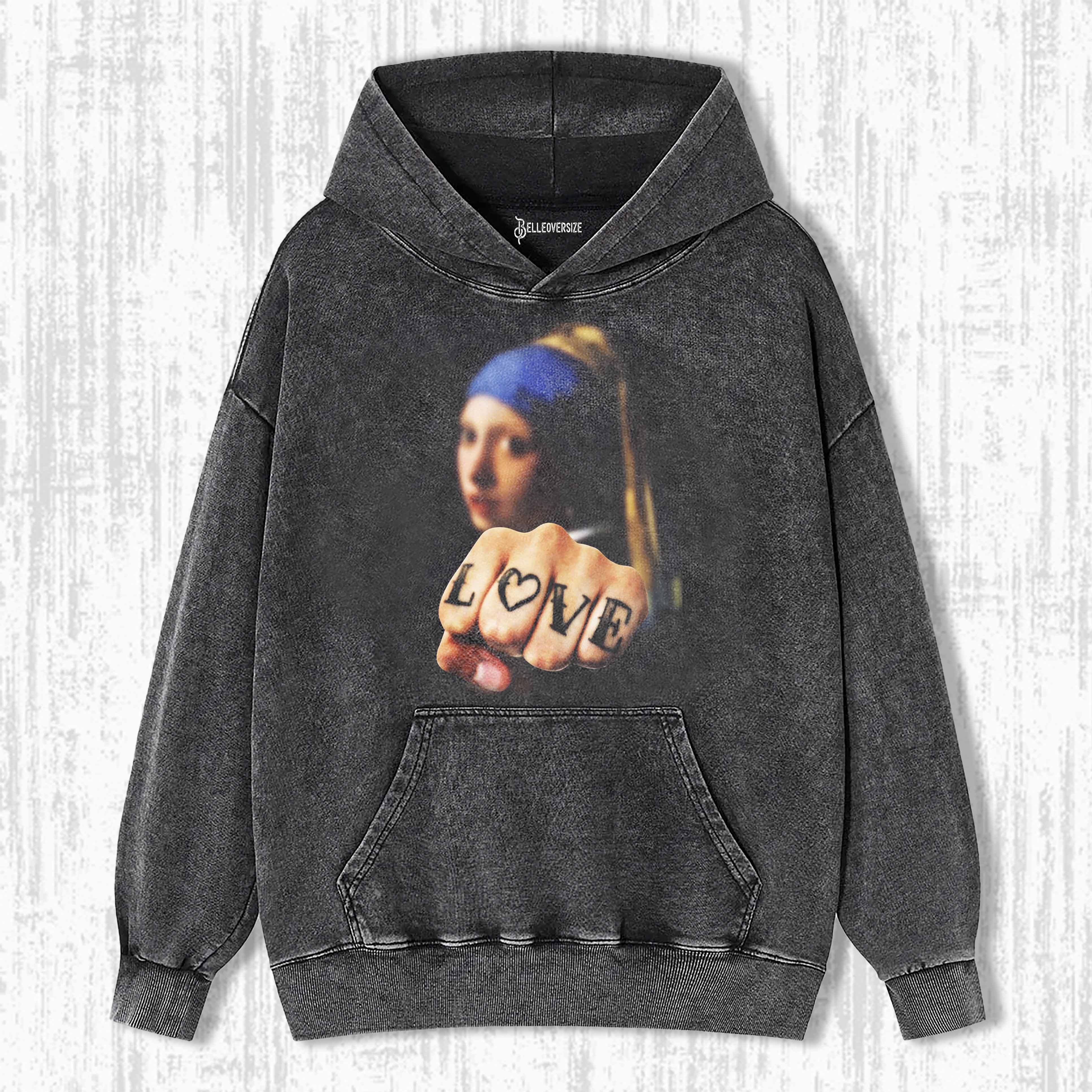 GIRL WITH A PEARL EARRING HOODIE