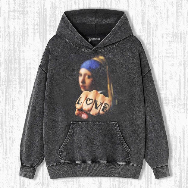GIRL WITH A PEARL EARRING HOODIE