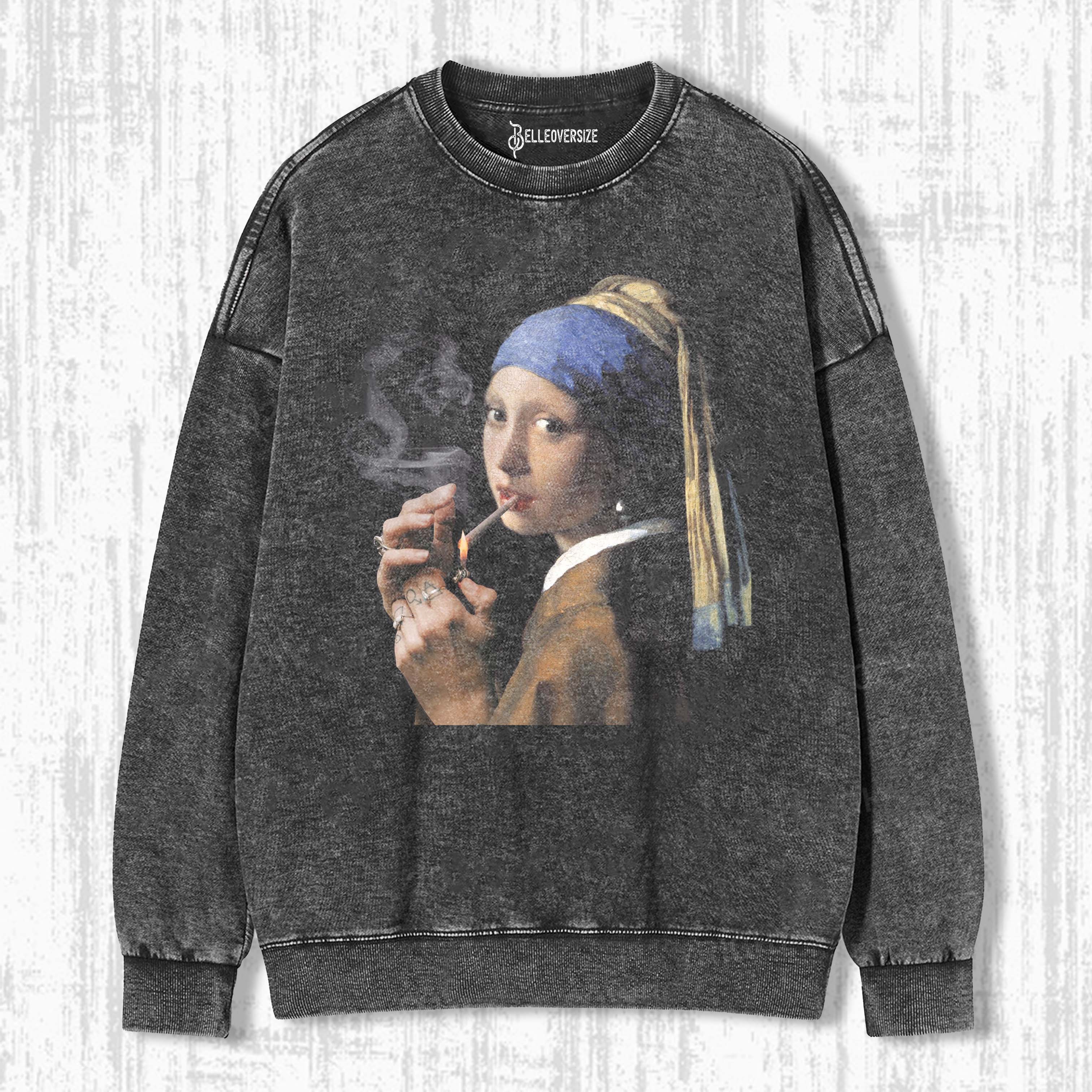 GIRL WITH A PEARL EARRING SWEATSHIRTS