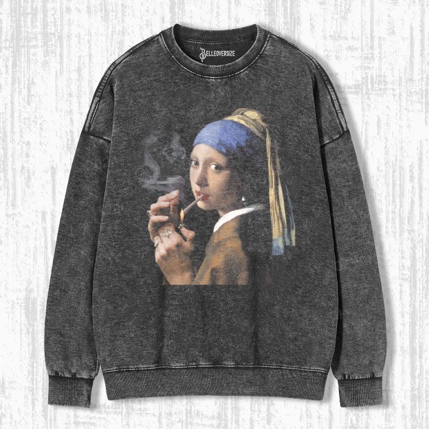 GIRL WITH A PEARL EARRING SWEATSHIRTS
