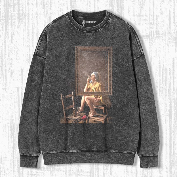 GIRL WITH A PEARL EARRING SWEATSHIRTS