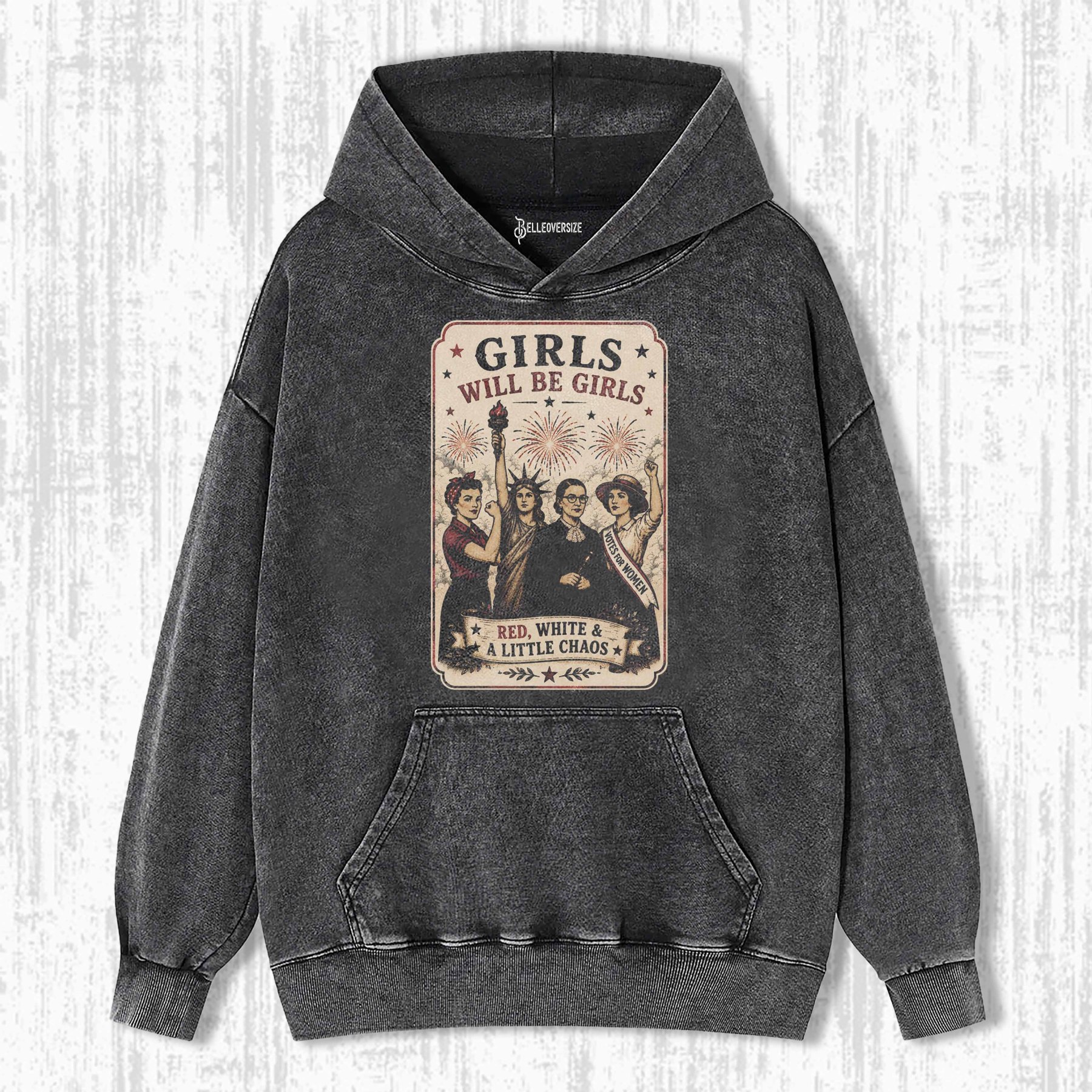 GIRLS WILL BE GIRLS HOODIE