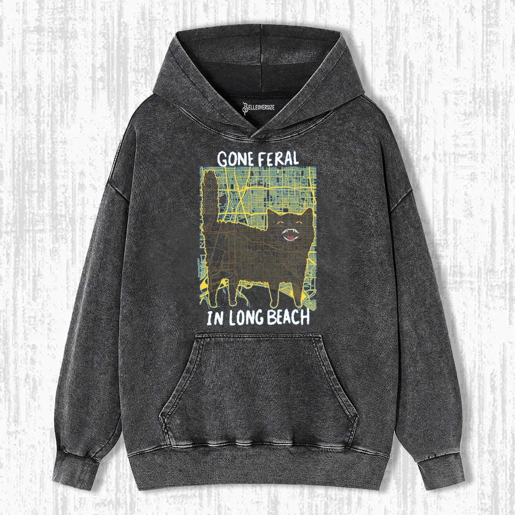 GONE FERAL LONG BEACH HOODIE