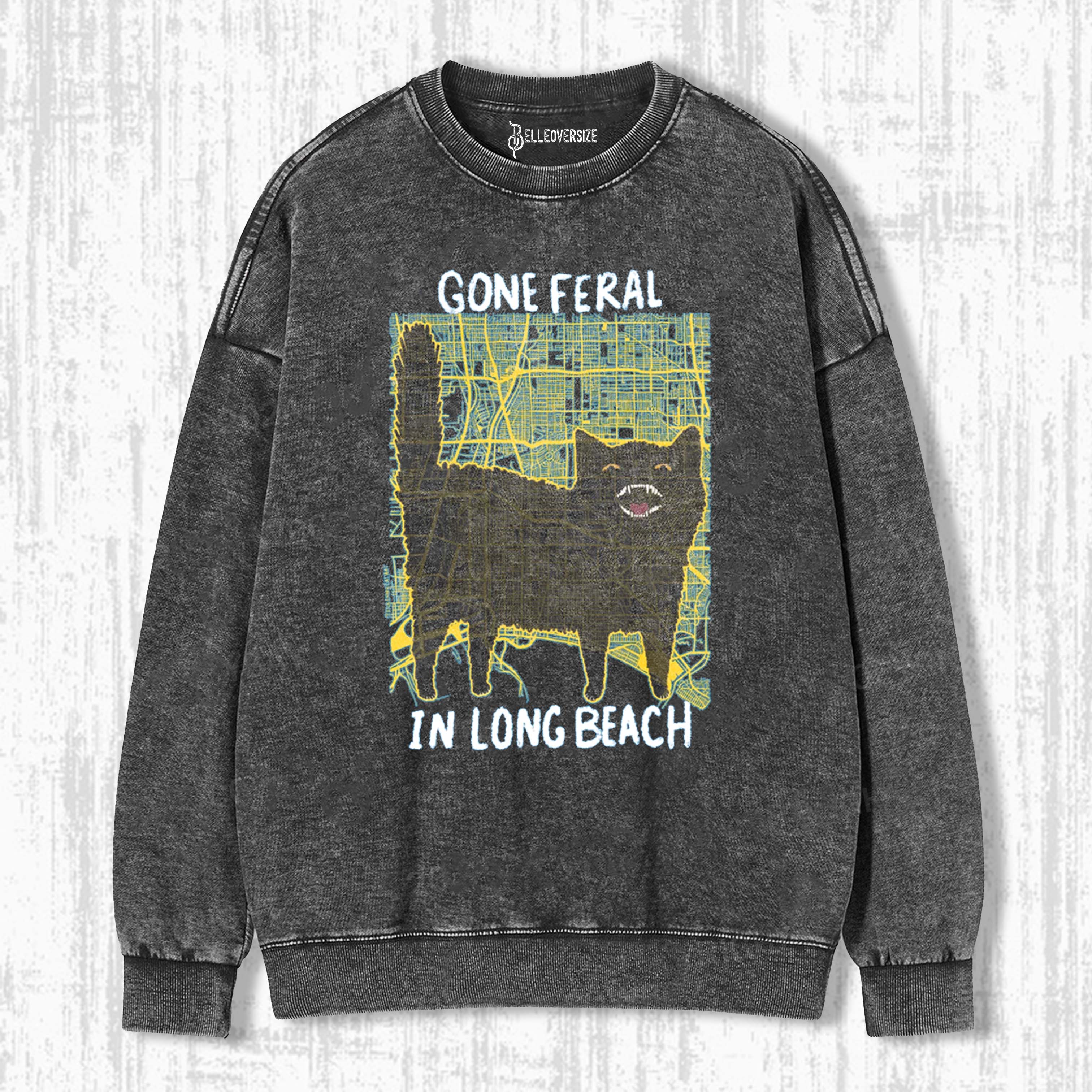 GONE FERAL LONG BEACH SWEATSHIRTS 
