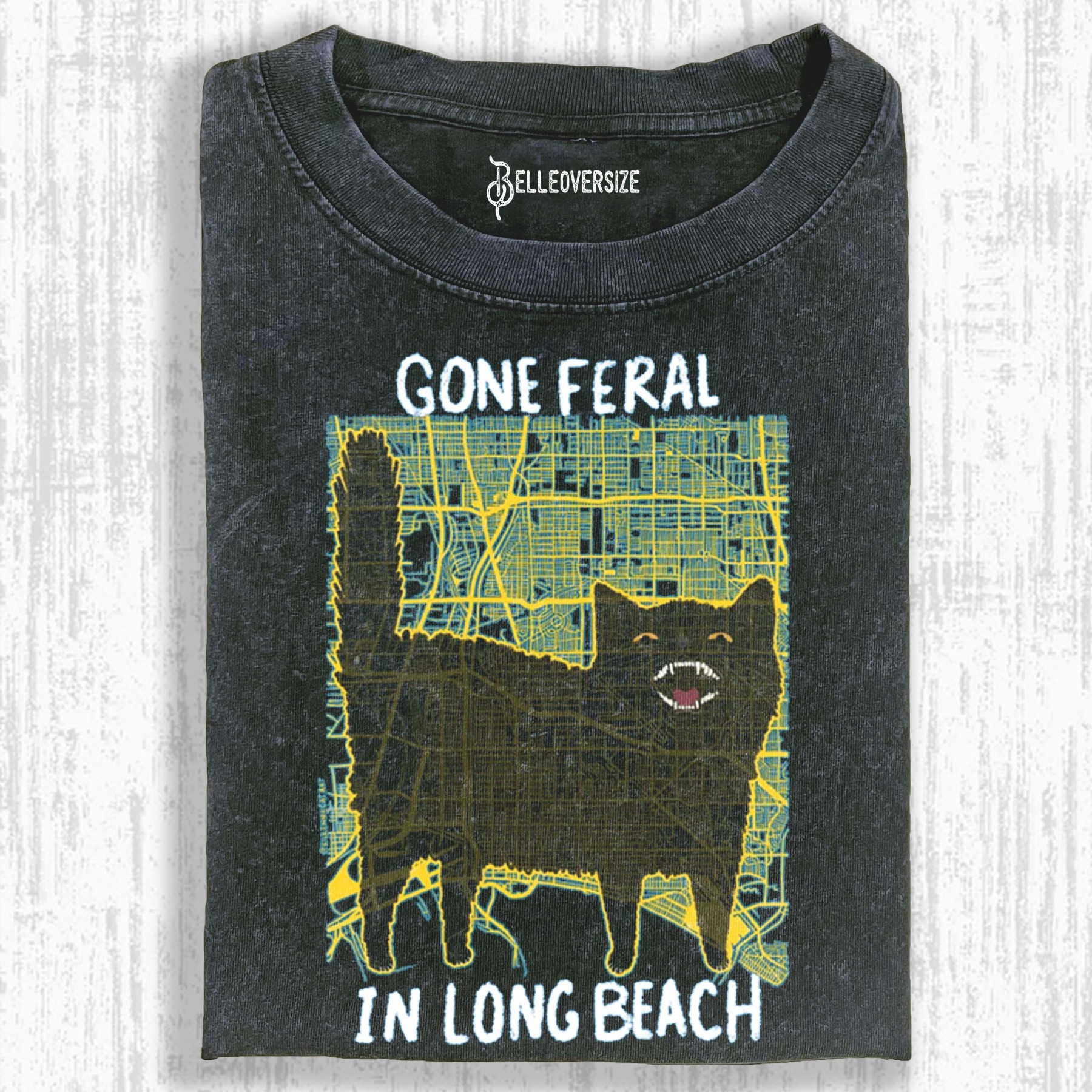 GONE FERAL LONG BEACH T-SHIRT