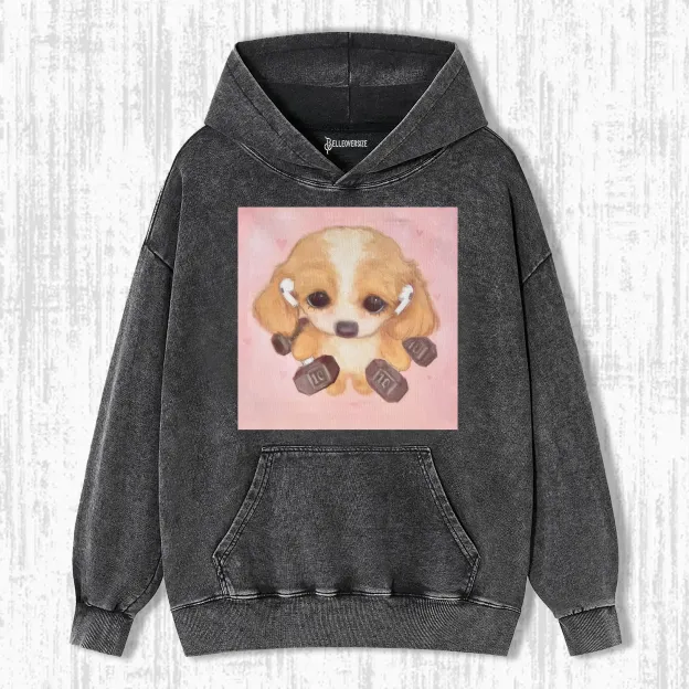 GYM RAT PUP HOODIE