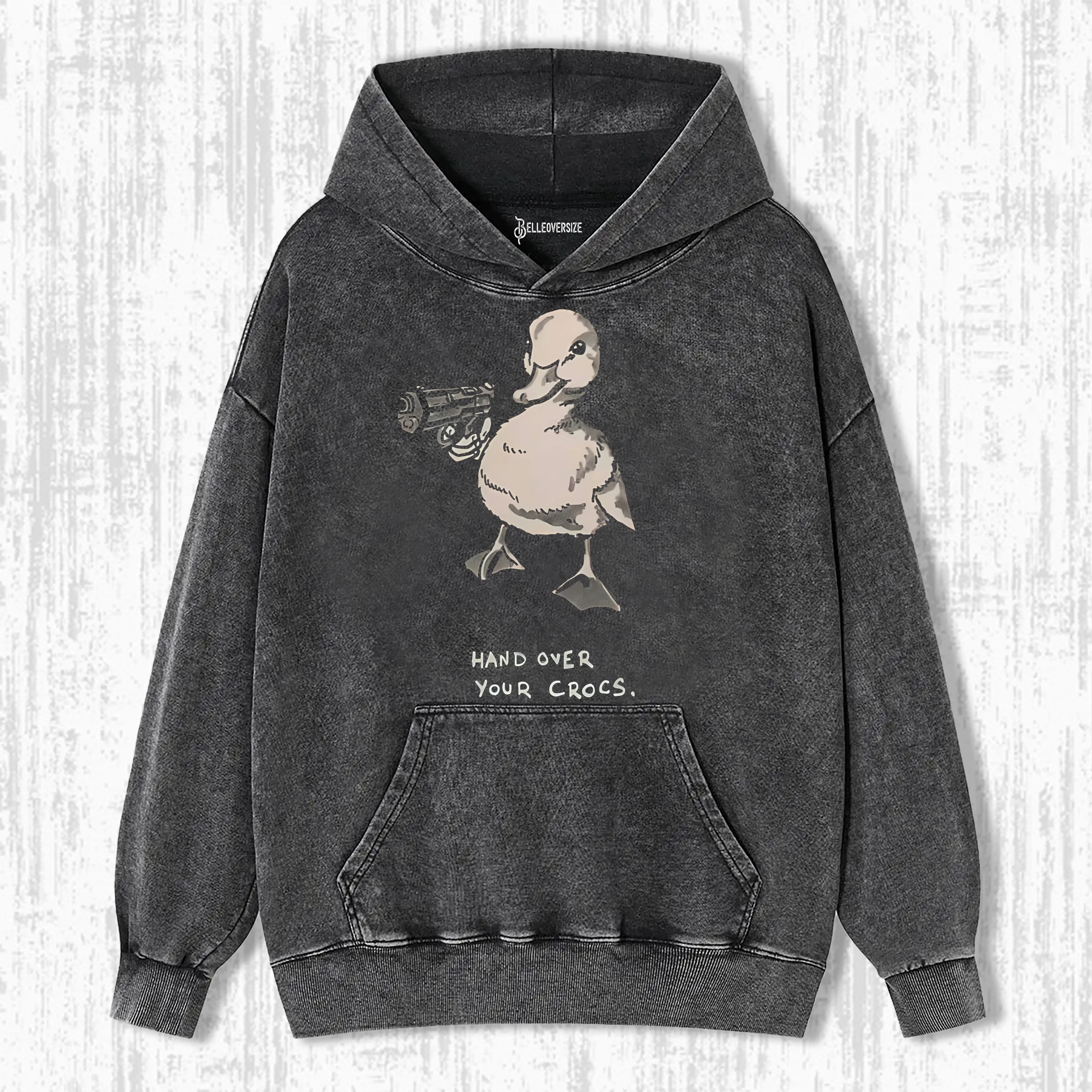 HAND OVER YOUR CROCS FUNNY HOODIE