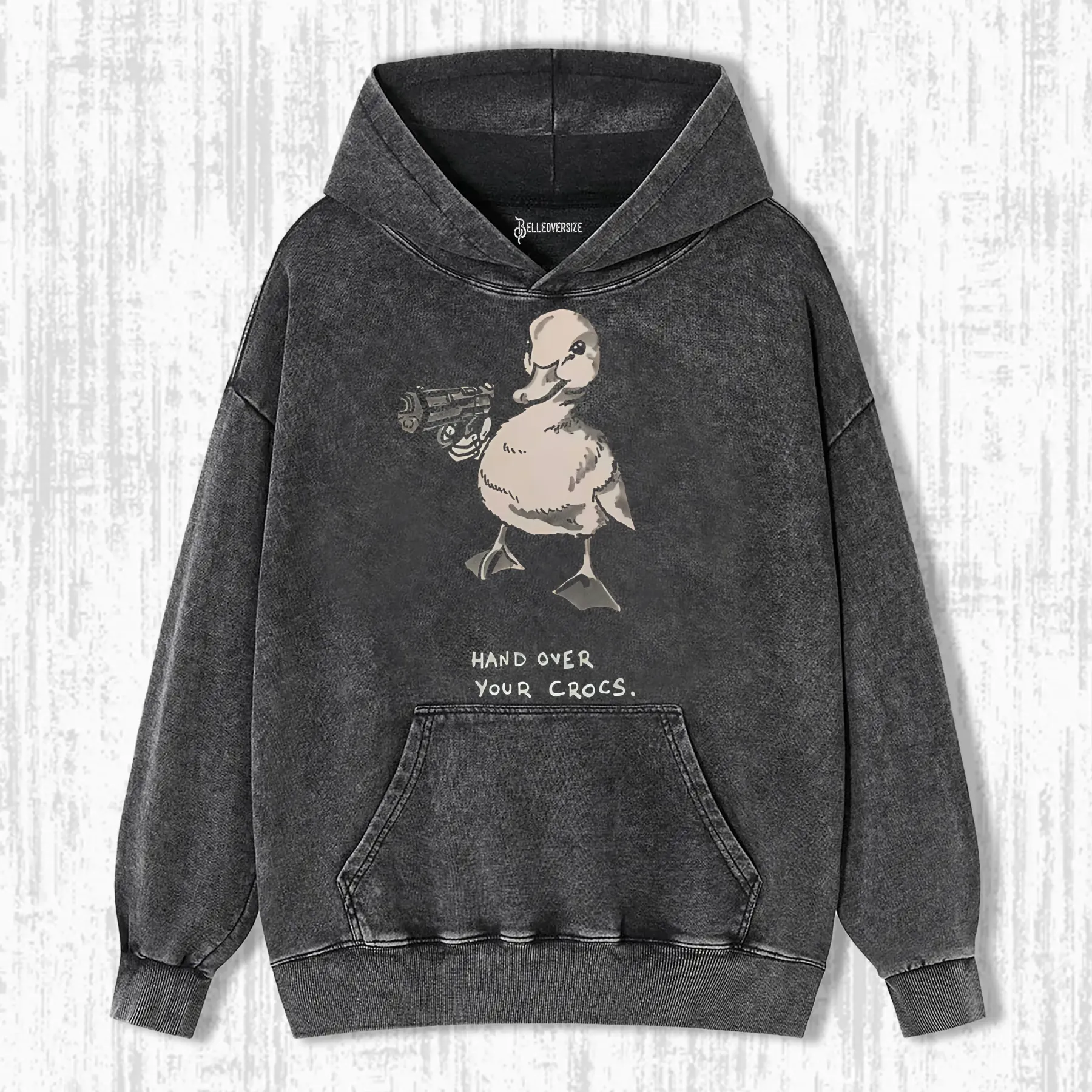 HAND OVER YOUR CROCS FUNNY HOODIE