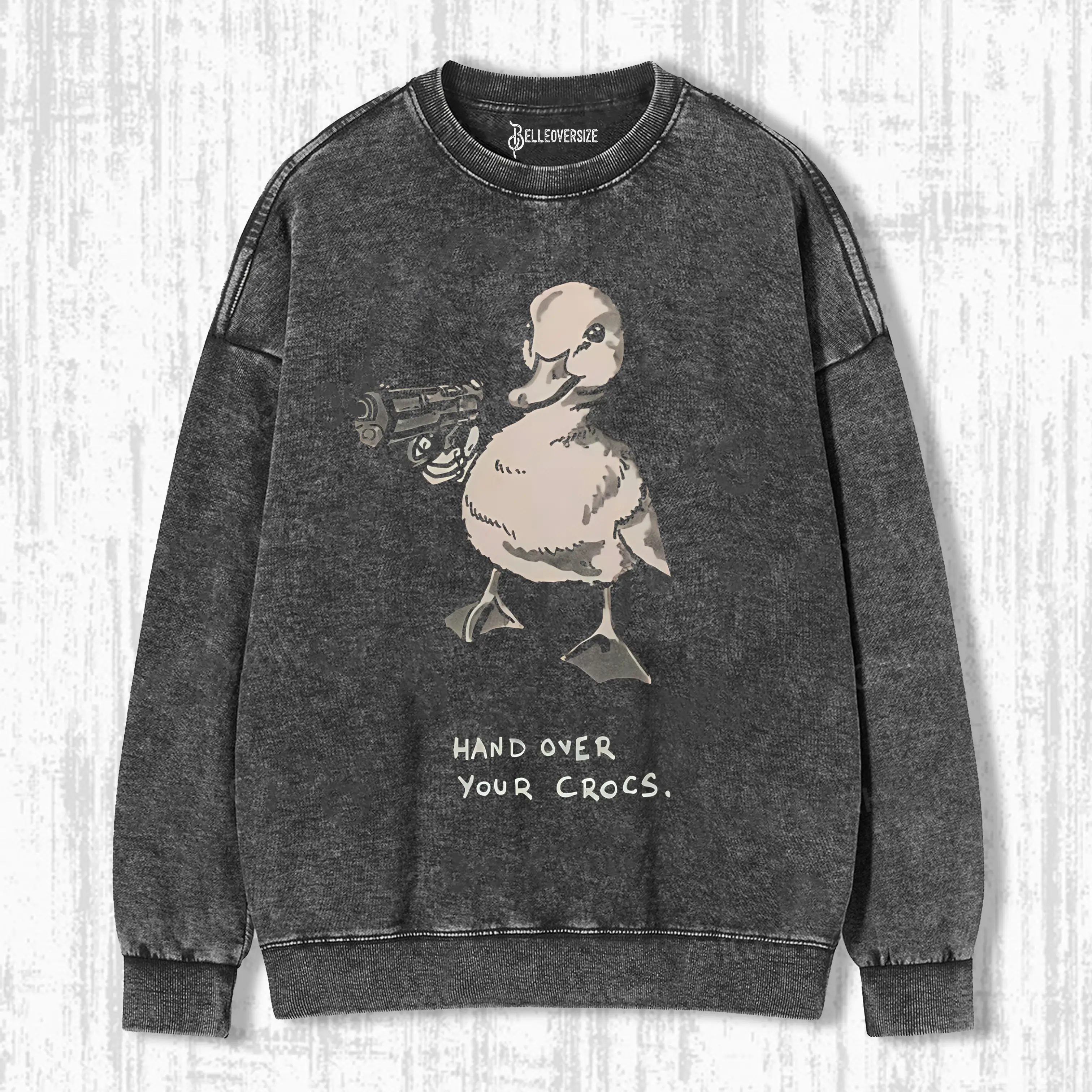 HAND OVER YOUR CROCS FUNNY SWEATSHIRTS