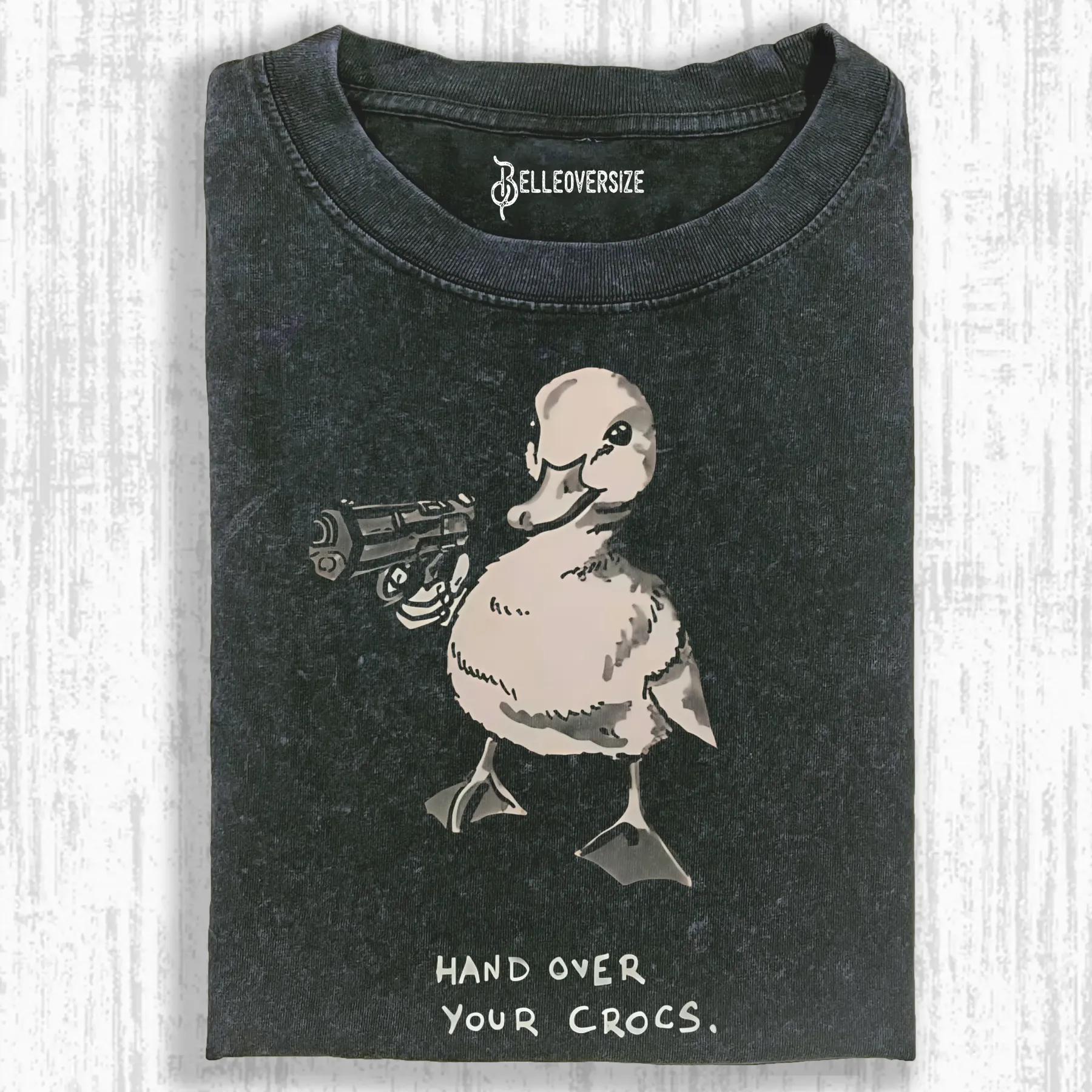 HAND OVER YOUR CROCS FUNNY T-SHIRT