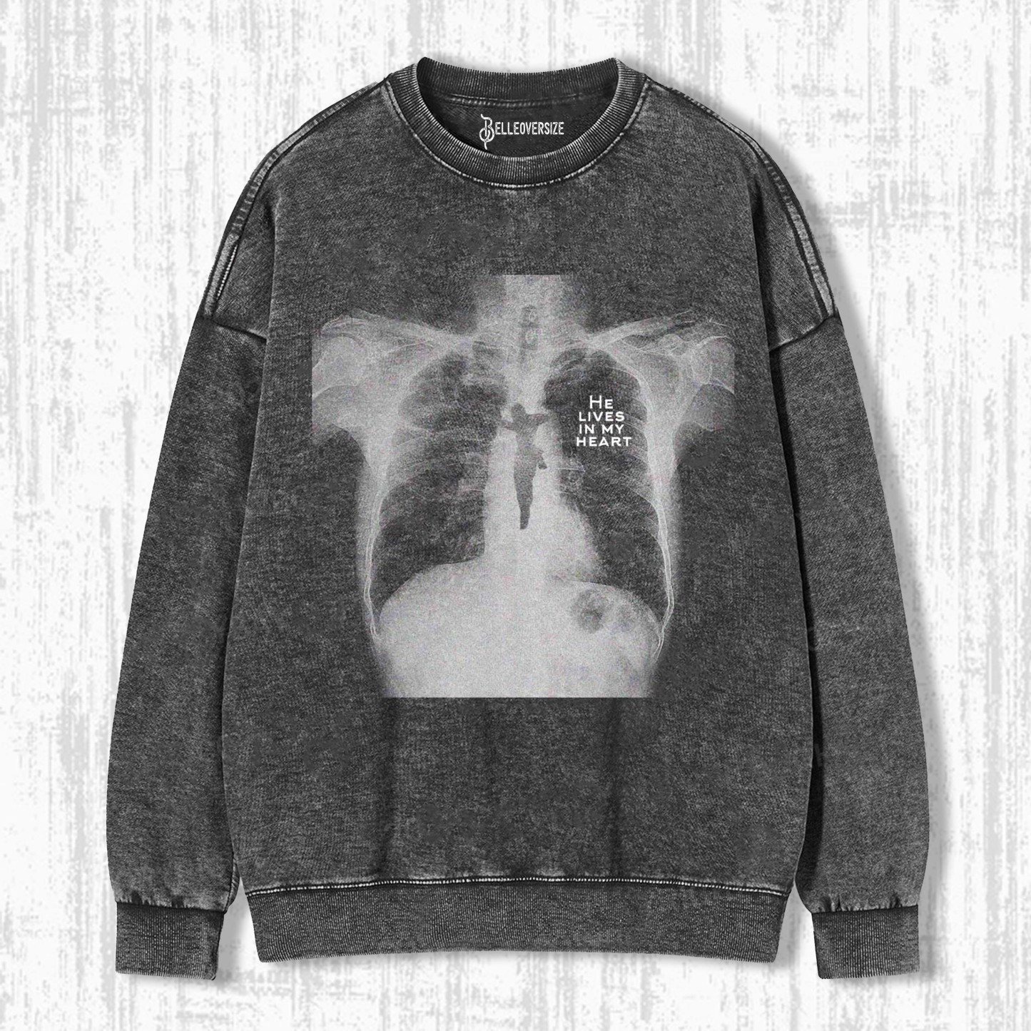HEART ECHO MEMORY SWEATSHIRTS